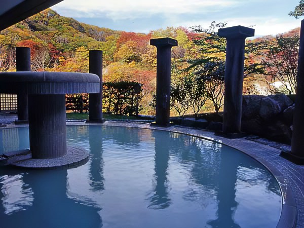 第一滝本館 登別温泉 日帰り温泉 露天風呂