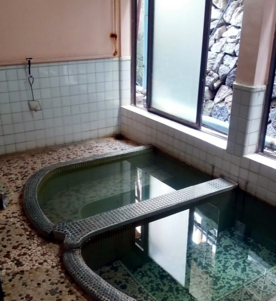水上旅館 花巻 温泉 内風呂