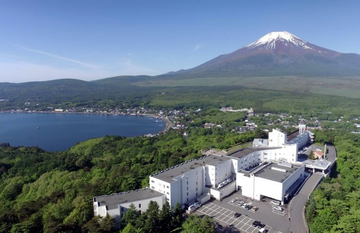 ホテルマウント富士 山中湖 温泉 日帰り 外観
