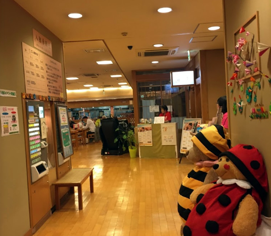 スーパー銭湯 千葉 湯乃市鎌ヶ谷店 施設内の雰囲気