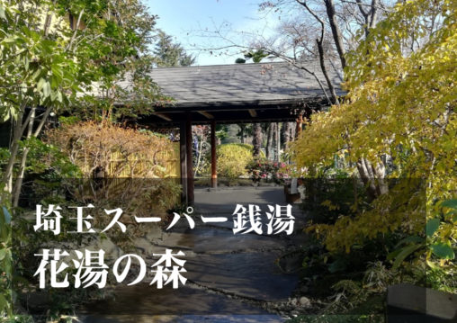 スーパー銭湯 埼玉 花湯の森 日帰り温泉